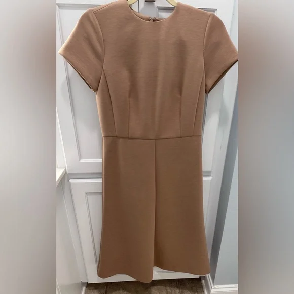 Ann Taylor Flare Dress Double Knit - Picture 2 of 4